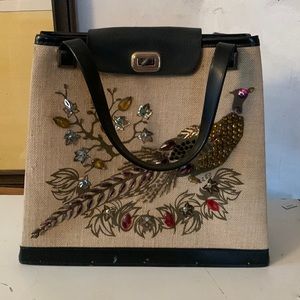 Awesome vintage beaded bag